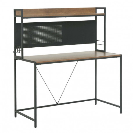 Töölaud LIVY 124x60xH136cm, pruun