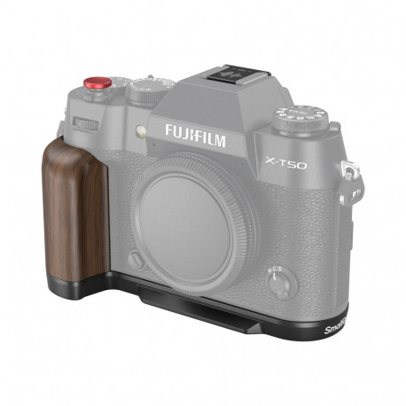 SmallRig 4784 Wooden L-Shape Grip for Fujifilm X-T50 Black