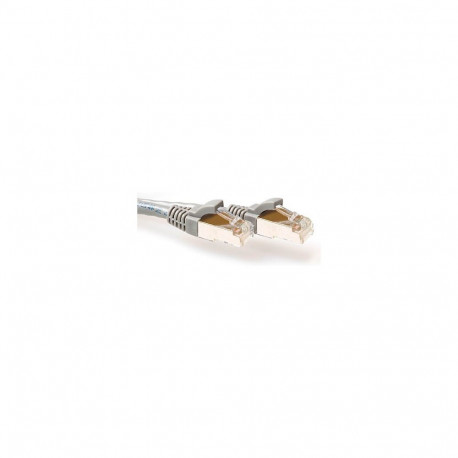 "Grey 20 meter SFTP CAT6A patch cable snagless with RJ45 connectors"