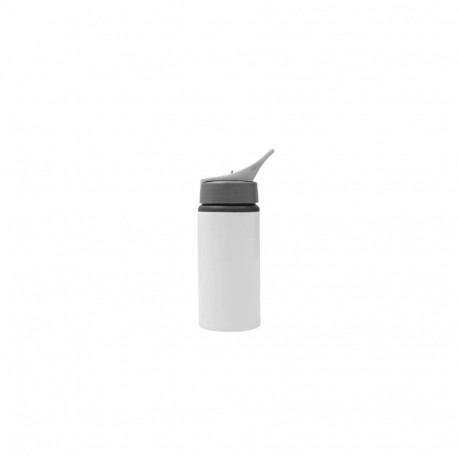 Water Bottle - Technotape 500 Ml White Alinium Bottle With Handle
