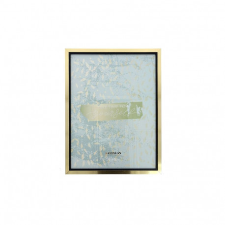 Picture Frame - Gedeon WL30P 30 × 40 cm Gold with Black Plexi, 15 mm
