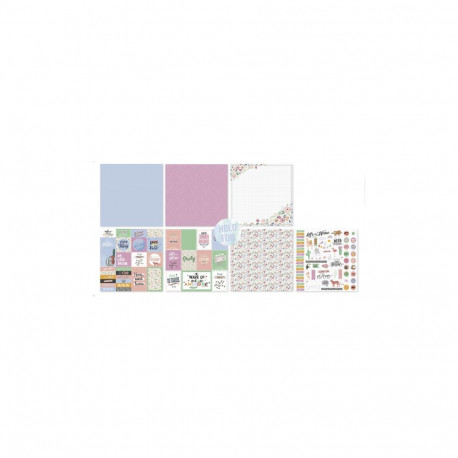 Scrapbooking Paper - FUJIFILM LIFESTYLE 30.5 × 30.5 cm, 30 Sheets, 15 Designs
