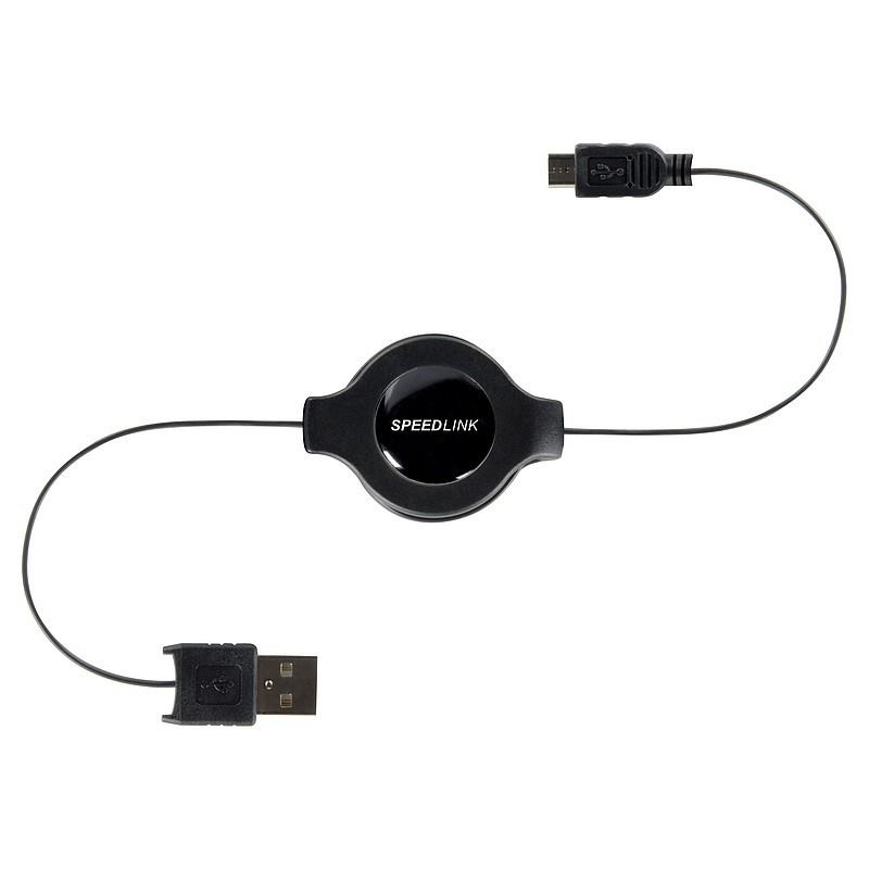 Speedlink kaabel microUSB - USB (SL-1702-BK)