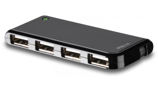 Speedlink USB hub Nobile 4-port, must (SL-7413-01)