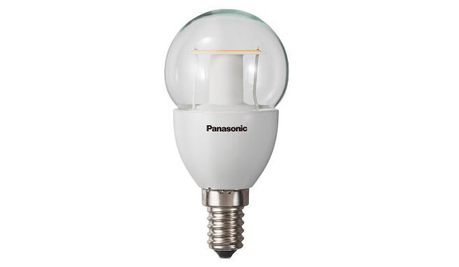 Panasonic LED spuldze E14 5W=30W 2700K (LDGHV5L27CGE14EP)