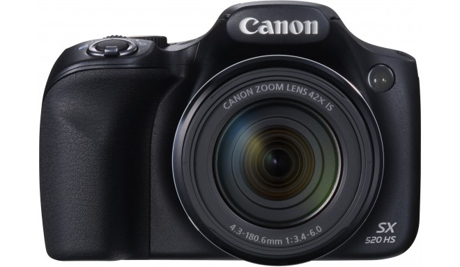 Canon PowerShot SX520, black