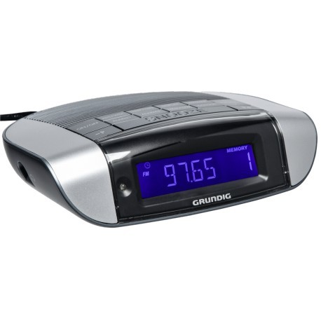 Grundig Sonoclock 660 silver/titan - Alarm clocks & clock radios ...