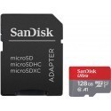 SanDisk mälukaart microSDXC 128GB Ultra 100MB/s + adapter