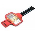 Platinet armband Sport LED, red (43708)