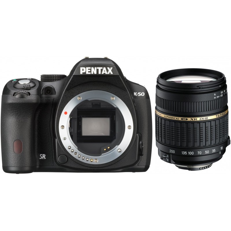 Pentax K-50 + Tamron 18-200mm