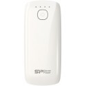 Silicon Power Power Bank P51 5200mAh, white