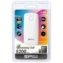 Silicon Power Power Bank P51 5200mAh, white