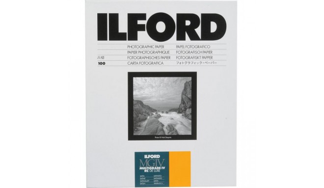 Ilford papīrs 12.7x17.8cm MGIV 25M satīna 100 lapas (1771912)