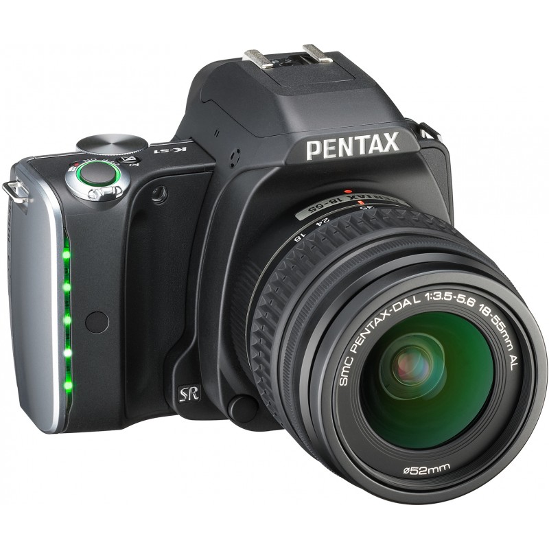 Pentax K-S1 + 18-55mm + 50-200mm Kit, black - DSLRs - Nordic Digital