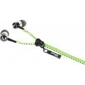 Omega Freestyle zip earphones FH2111, green