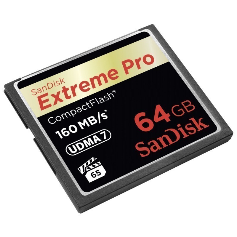 SanDisk Extreme Pro CF 64GB 160MB/s SDCFXPS-064G-X46 - Memory cards