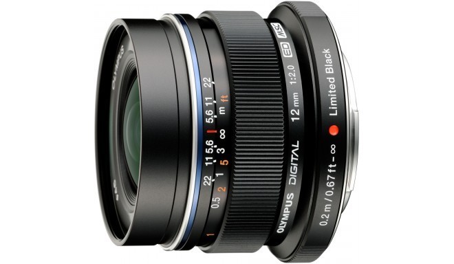 M.Zuiko Digital ED 12мм f/2.0 объектив, чёрный