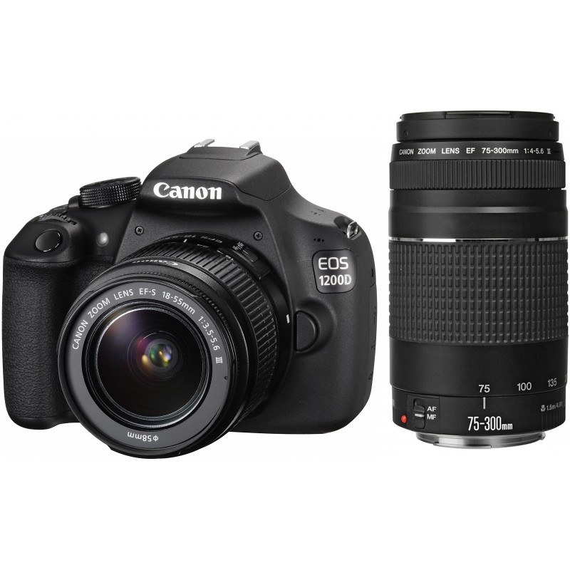 Canon EOS 1200D + 18-55мм + 75-300мм + Joby Kit