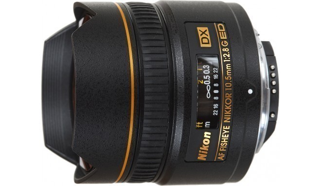 Nikon AF DX Fisheye-Nikkor 10,5mm f/2.8G ED objektiiv