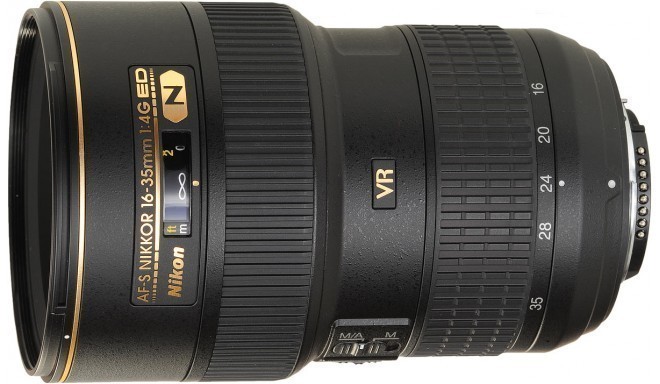 Nikon AF-S Nikkor 16-35mm f/4.0G ED VR objektīvs