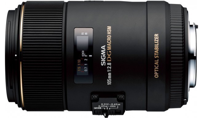 Sigma 105mm f/2.8 EX DG OS HSM Macro lens for Canon