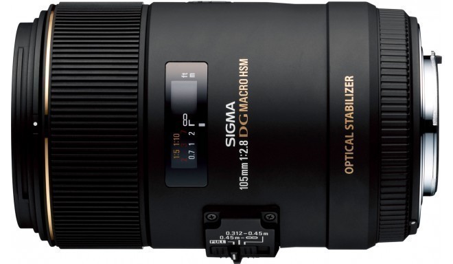 Sigma 105mm f/2.8 EX DG OS HSM Macro objektīvs priekš Nikon