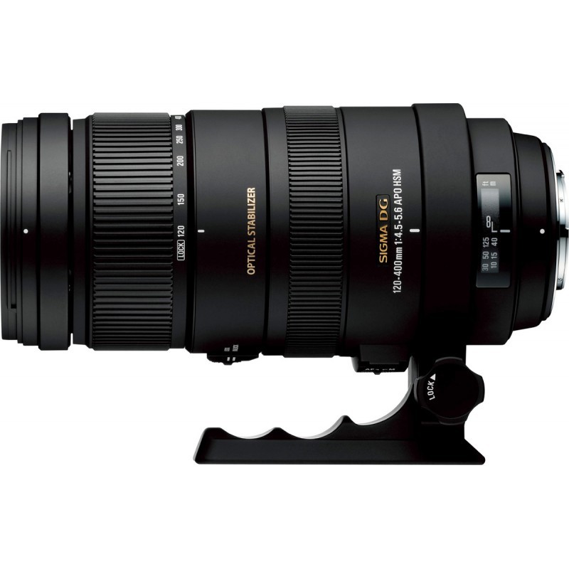 Sigma AF 120-400mm f/4.5-5.6 DG OS objektiiv Canonile
