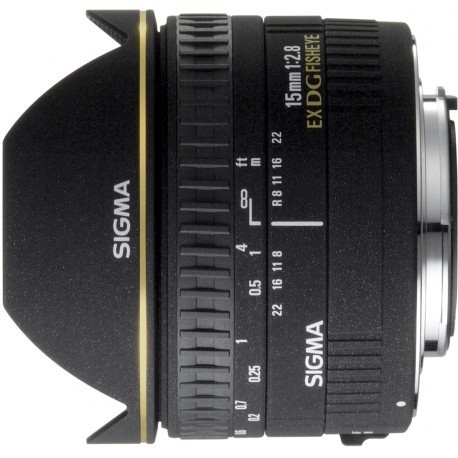 Sigma 15mm f/2.8 EX DG Diagonal Fisheye objektiiv Canonile