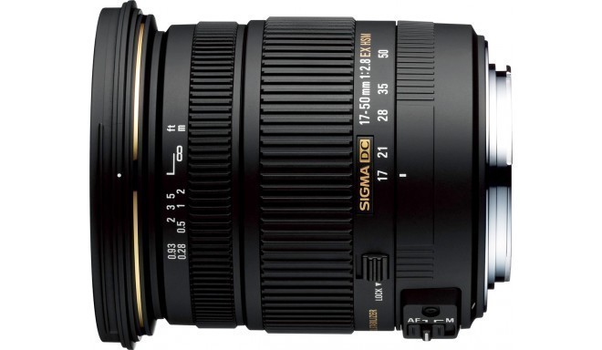 Sigma 17-50mm f/2.8 EX DC OS HSM objektīvs priekš Canon