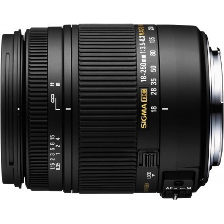Sigma 18-250mm f/3.5-6.3 DC OS Macro HSM objektiiv Canonile