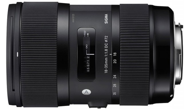 Sigma 18-35mm f/1.8 DC HSM Art objektīvs priekš Canon