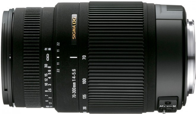 Sigma 70-300mm f/4-5.6 DG OS objektiiv Canonile