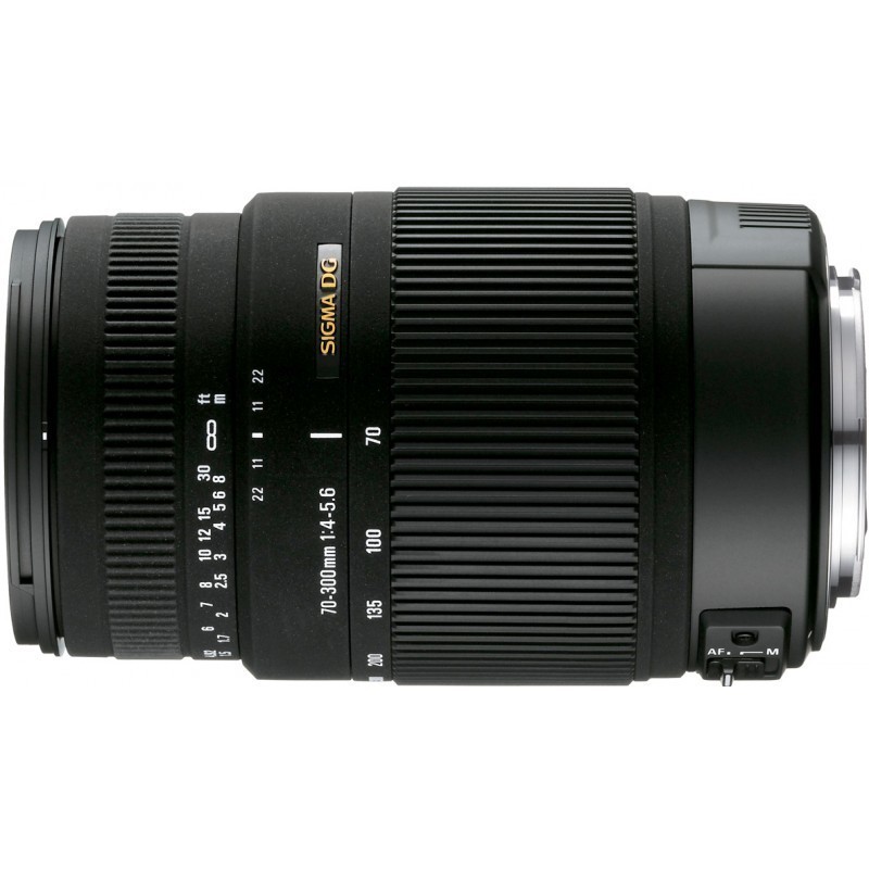 Sigma 70-300mm f/4-5.6 DG OS objektiiv Nikonile