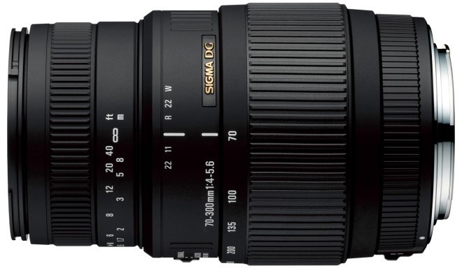 Sigma 70-300мм f/4-5.6 DG Macro объектив для Nikon
