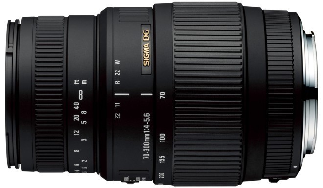 Sigma 70-300мм f/4-5.6 DG Macro объектив для Canon