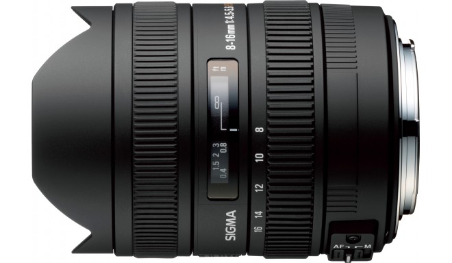 Sigma 8-16mm f/4.5-5.6 DC HSM objektīvs priekš Pentax