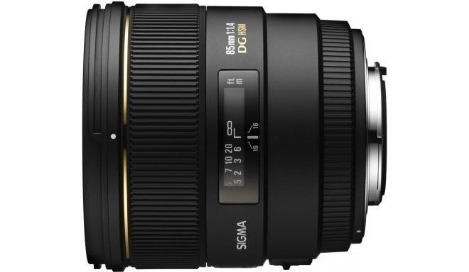 Sigma 85mm f/1.4 EX DG HSM lens for Canon
