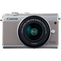 Canon EOS M100 + EF-M 15-45mm IS STM, silver