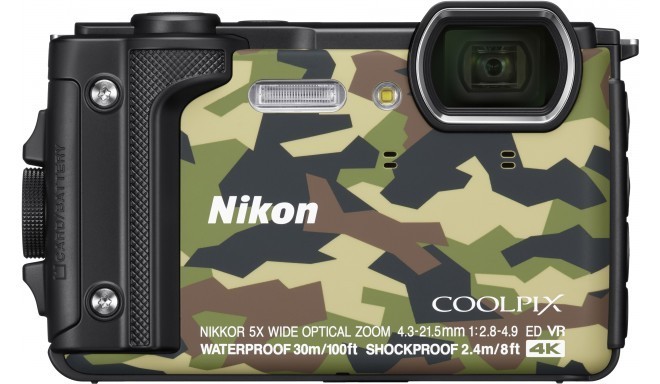 Nikon Coolpix W300, kamuflāžas krāsās