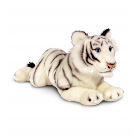 Keel Toys stuffed toy Tiger 46cm, white - Plushies - Photopoint