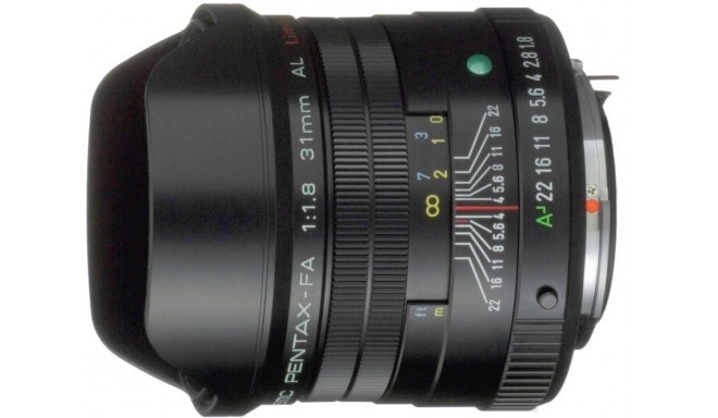 smc PENTAX FA 31мм f/1.8 AL Limited объектив, черный