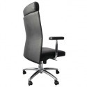 4Worldstyle Office Armchair H008, artificial leather, black