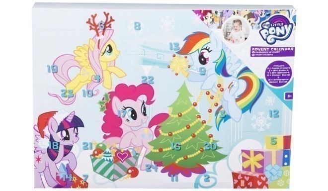 My Little Pony puzzle eraser advent calendar