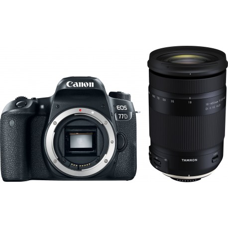 Canon EOS 77D + Tamron 18-400mm