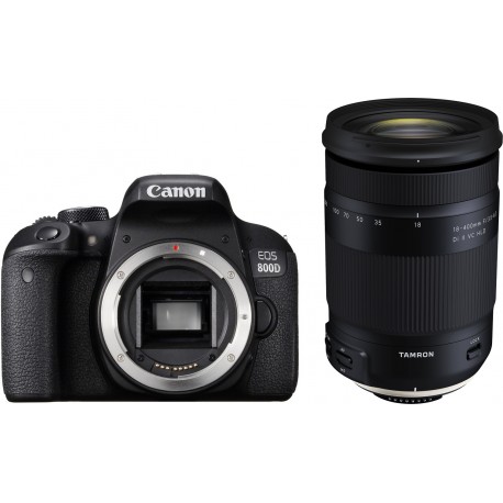 Canon EOS 800D + Tamron 18-400mm