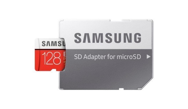 Samsung mälukaart microSDXC 128GB EVO+ Class 10 + adapter (MB-MC128GA/EU)