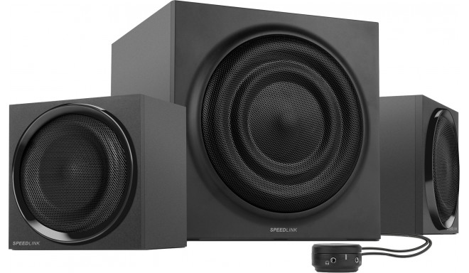 Speedlink speakers 2.1 Majesty (SL-8239-BK)