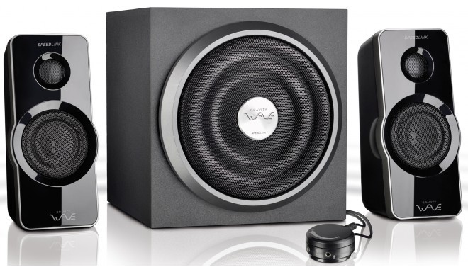Speedlink kõlarid 2.1 Gravity (SL-8220-BK)