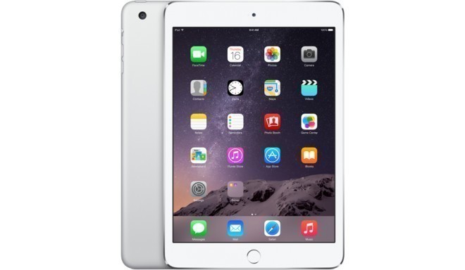 Apple iPad Mini 3 64GB WiFi+4G A1600, hõbedane