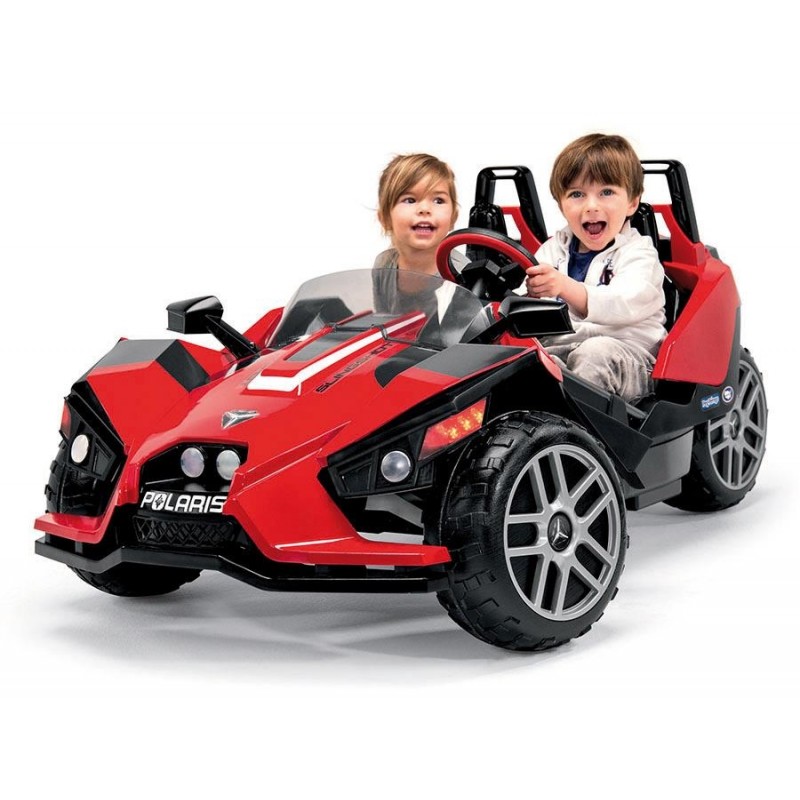 Кататься на машинках. Polaris Slingshot 12v, 24v. Детские транспортные средства. Покататься на машинках детям. Машинка для детей кататься крутая.